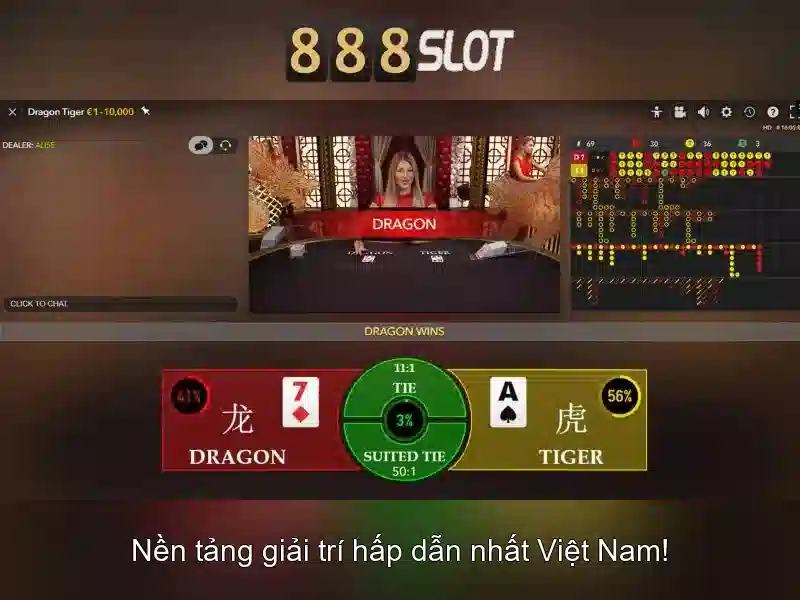 Trải nghiệm trò chơi slots đa dạng tại 888slot